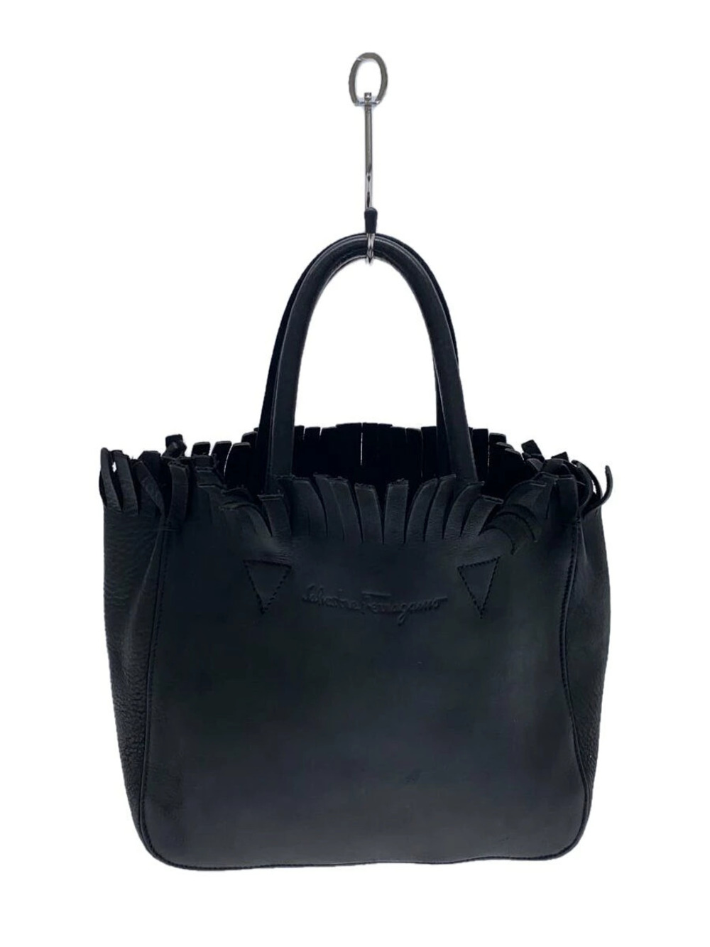 Salvatore Ferragamo Handbag Leather Black